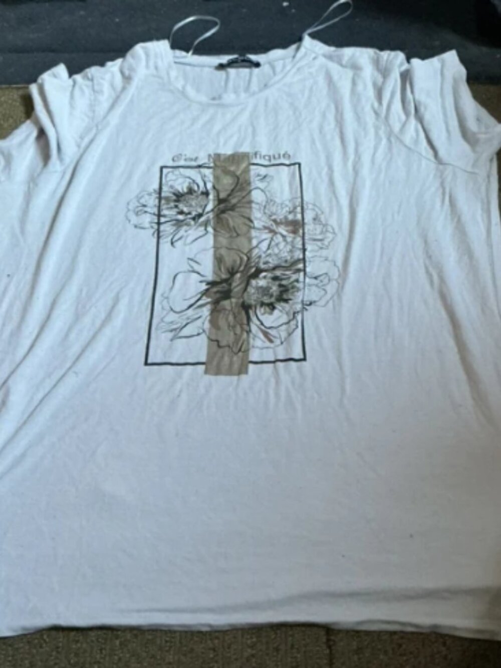 Personalized printed loose short sleeved T-shirt